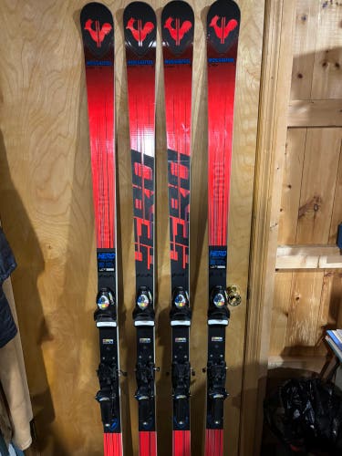 Rossignol Hero FIS GS Pro 193 cm Skis With Bindings (Used)