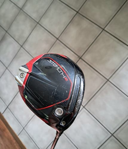 TaylorMade Stealth 2 Right Handed Driver Stiff Flex 9 Loft