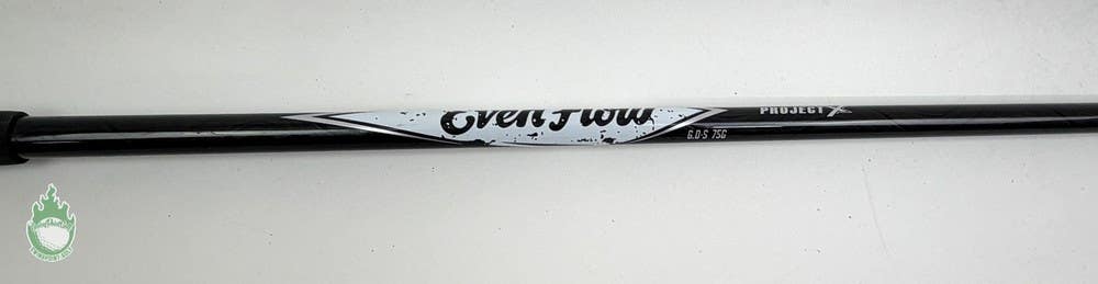 Used Project X EvenFlow 75g Stiff Graphite Driver Shaft No Tip 43.75"