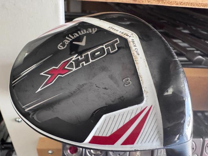 Callaway X Hot (3) Fairway Wood ProForce V2 Regular Flex Graphite 0101