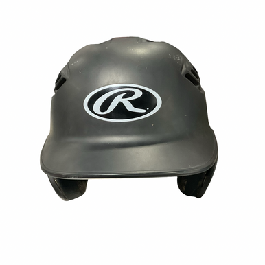 Used Rawlings Black Helmet No Mask Batting Helmet No Mask Black One Size 11834-s000052527