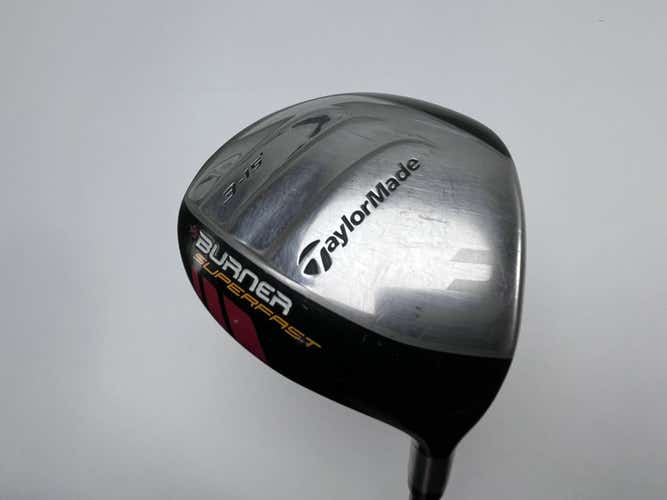 TaylorMade Burner Superfast 3 Fairway Wood 15* Matrix Ozik XCON-4.8 Stiff RH