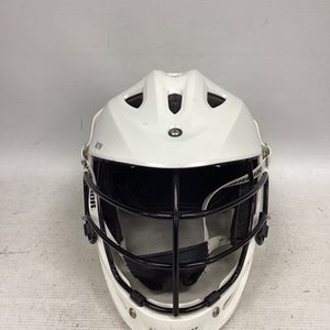 Used Warrior Burn Jr Helmet Lacrosse Helmet White One Size 11851-s000048025