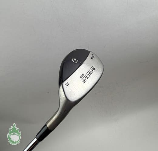 Used RH TaylorMade Rescue Mid 2FW Hybrid 16* X100U Extra Stiff Steel Golf Club