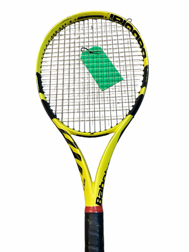 Used Babolat Pure Aero Adult Tennis Racquet Yellow 4 1 4" 11706-s000379980