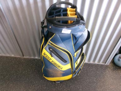 Used Wvu Stand Bag Mens Stand Bag Navy Blue 11868-s000070115