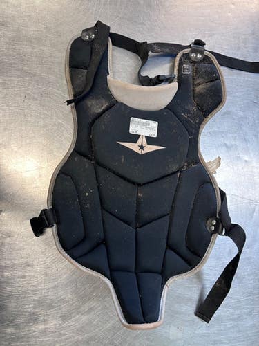 Used All Star Chest Protector Catchers Chest Protector Black Junior 11868-s000070109