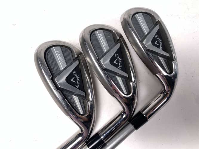 Callaway Edge Iron Set 8-PW Ladies Graphite Womens RH