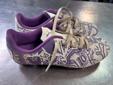 Used Puma Soccer Cleats Purple Junior 05 11868-s000070106