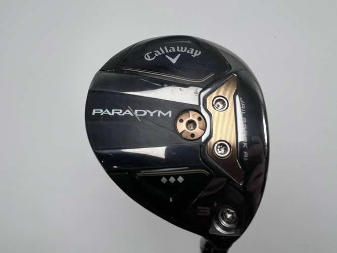 Callaway Paradym Triple Diamond 3 Fairway Wood 15* Kai'li Black 70s 70g Stiff RH