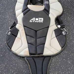 Used Ad Starr Catchers Chest Protector Black Adult 11849-s000041011