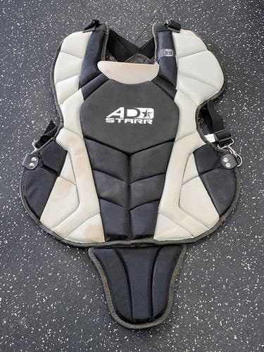 Used Ad Starr Catchers Chest Protector Black Adult 11849-s000041011