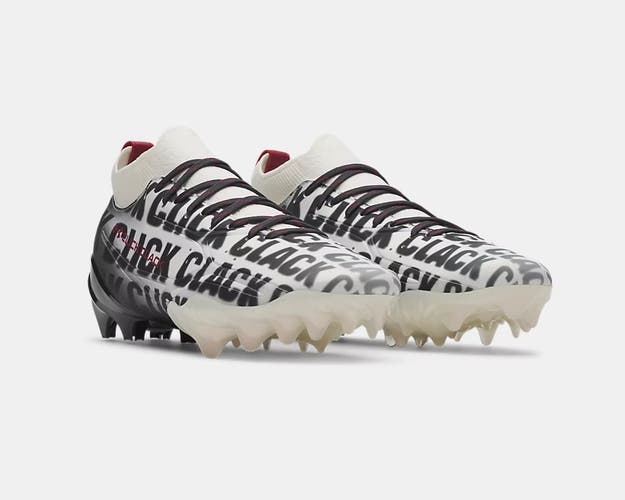 New men's 7.5 Under Armour Spotlight pro MC click clack 6006218-016 football/lacrosse cleats