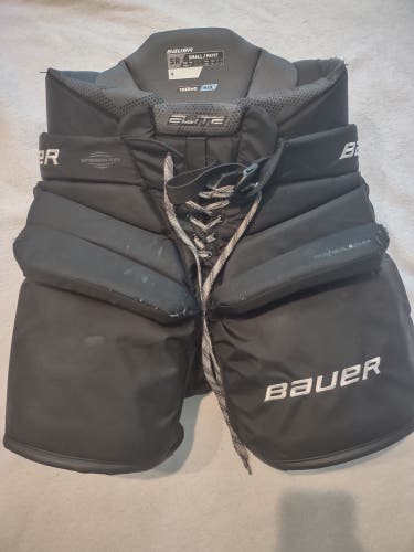 Senior Small Bauer Elite Hockey Goalie Pants (Used)