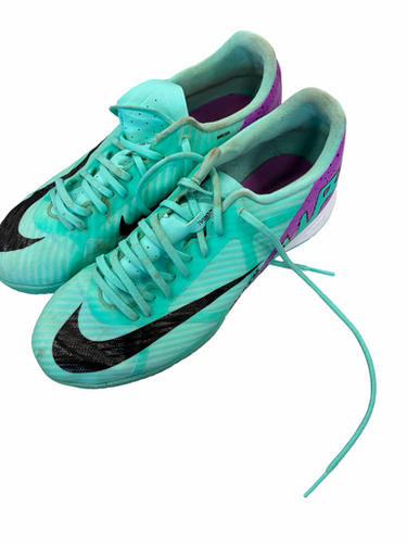 Used Nike Soccer Indoor Shoes Teal Senior 6.5 11682-s000134377