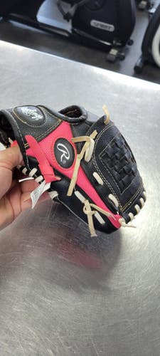 Used Rawlings 9 Inch Bb Sb Glove Rh Throw Pink 9" 11497-s000158899