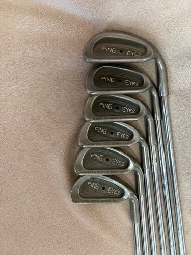 Men's Ping Eye 2 Right Handed Iron Set Uniflex 6 Pieces (Used)