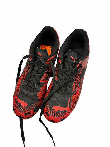 Used Puma Soccer Cleats Red Junior 04 11682-s000134500