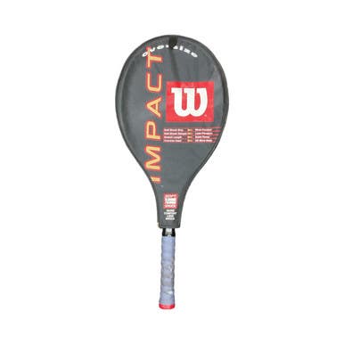 Used, Wilson Impact Adult Tennis Racquet, Black, 4 3 8" 11859-s000031659