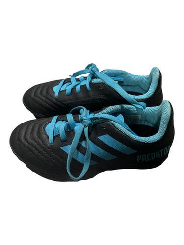 Used Adidas Soccer Turf Shoes Black Youth 13.0 11847-s000036491