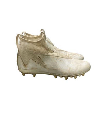 Used Adidas Adult Fb Cleats White Senior 6 11847-s000036486
