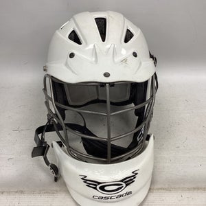 Used Cascade Spr Lacrosse Helmet White Sm 11851-s000048136