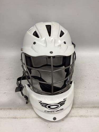 Used Cascade Spr Lacrosse Helmet White Sm 11851-s000048136