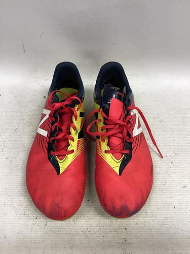 Used New Balance Furon Soccer Cleats Red Senior 7.5 11851-s000048115