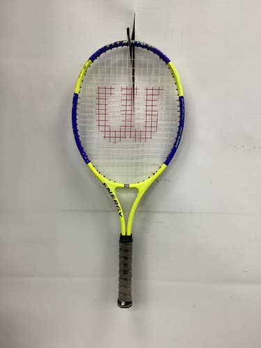 Used Wilson Energy Adult Tennis Racquet Yellow 4 3 8" 11851-s000048103