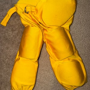 Yellow Unisex Medium Youth Game Pants (Used)