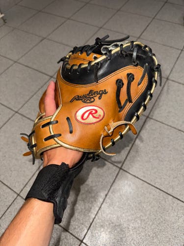 Rawlings Gold Glove Heart of the Hide Catcher's mitt 34" (PROYM4GBB) (Used)
