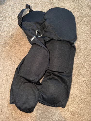 Black Unisex Large Youth Riddell Game Pants (Used)