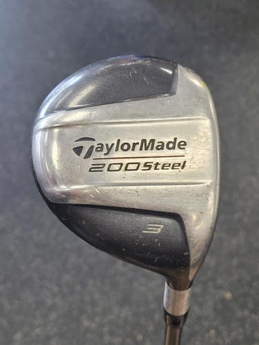 Used Taylormade 200 Steel Mens Fairway Wood Rh 3 Wood 11849-s000041155