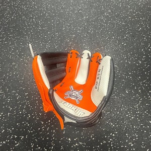 Used Franklin Rtp Bb Sb Glove Rh Throw Orange 8" 11849-s000041124