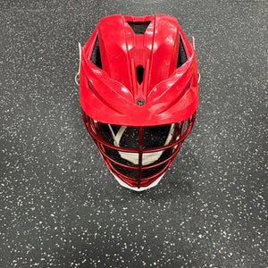 Used Cascade Xrs Lacrosse Helmet Red One Size 11849-s000041098