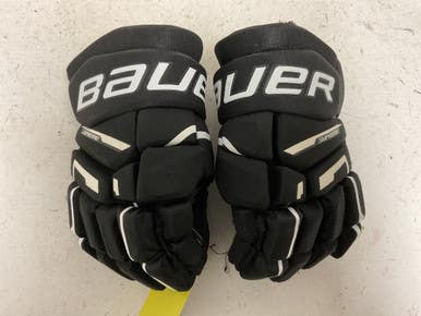 Used Bauer Supreme M3 Junior Gloves Black 10" 11855-s000205866
