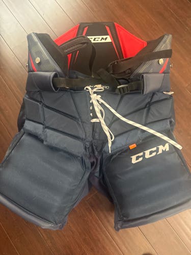 Senior Small CCM Pro Hockey Goalie Pants (Used)