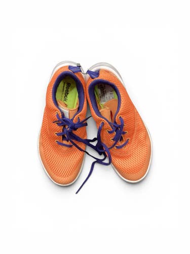 Used Reebok Soccer Indoor Shoes Orange Youth 07.0 11846-s000106679
