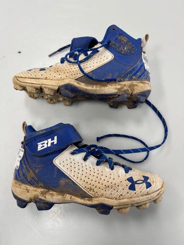 Used Under Armour Bh Bb Sb Cleats Royal Blue Junior 03 11860-s000310935