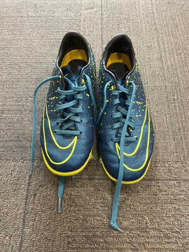 Used Nike Mercurial Soccer Turf Shoes Navy Blue Junior 03.5 11614-s000238802