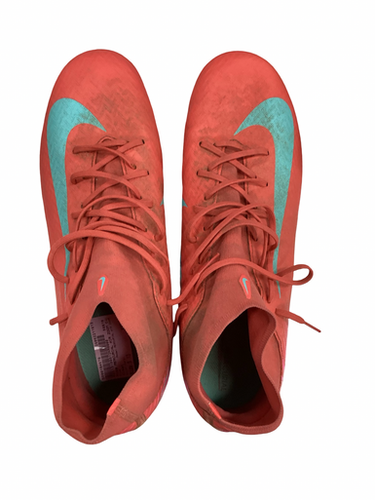 Used Nike Mercurial Air Zoom Soccer Cleats Coral Senior 13 11613-s000184670