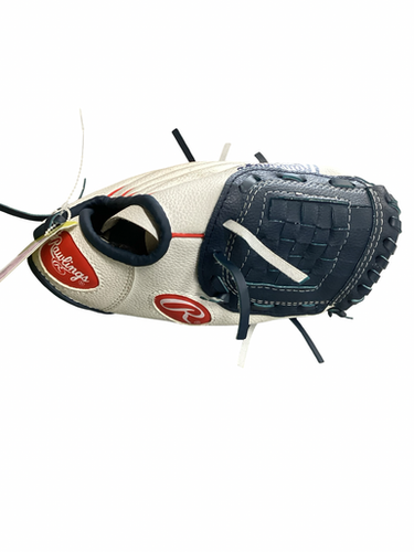 Used Rawlings Player Series Bb Sb Glove Rh Throw Royal Blue And White 10" 11613-s000184648