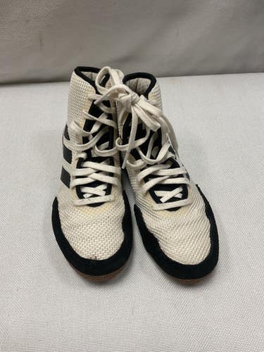 Used Adidas Wrestling Shoes White Junior 03.5 11490-s000274653