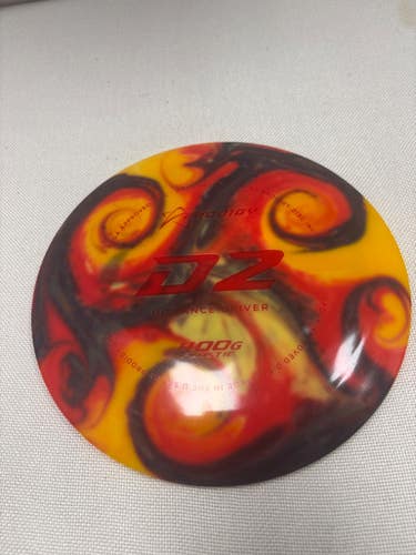 Used Prodigy D2 4g Disc Golf Driver Orange 174g 11490-s000274618