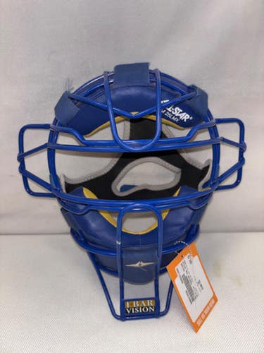 Used All-star Fm25lmx Pro Style Mask Catchers Helmet W Mask Royal Blue One Size 11490-s000274588