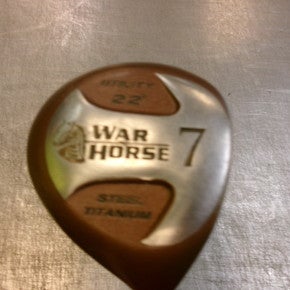 Used War Horse Mens Fairway Wood Rh 7 Wood 11339-s000203526