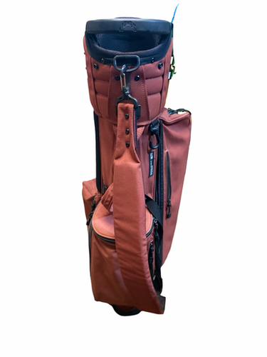 Used Jones Maroon Stand Bag Mens Stand Bag Maroon 11706-s000380398