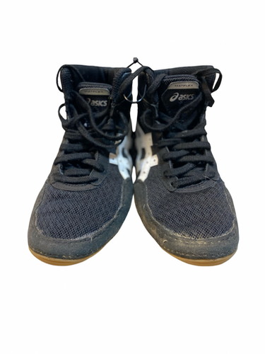 Used Asics Wrestling Shoes Black Junior 01.5 11706-s000380368