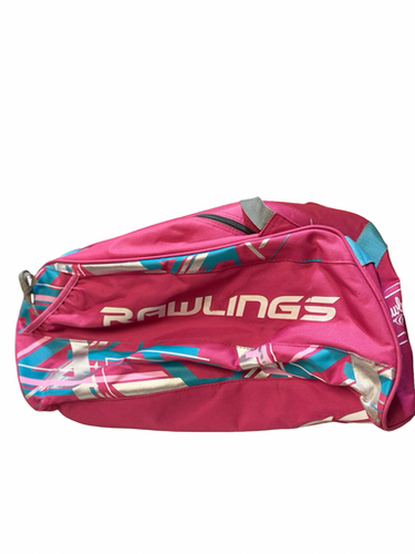 Used Rawlings Pink Carry Bag Bb Sb Player Carry Bag Pink 11706-s000380297