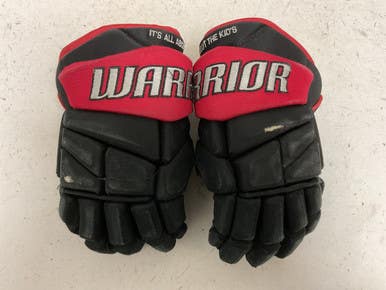 Used Warrior Alpha Pro Madison Capitols Junior Gloves Black And Red 11" 11855-s000205959